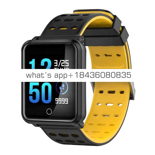 1.3" TF2 Sport Smart Watch Fitness Tracker Blood Pressure Heart Rate Monitor IP68 Smartwatch for Activity Tracker iOS Android