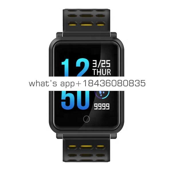 1.3" TF2 Sport Smart Watch Fitness Tracker Blood Pressure Heart Rate Monitor IP68 Smartwatch for Activity Tracker iOS Android