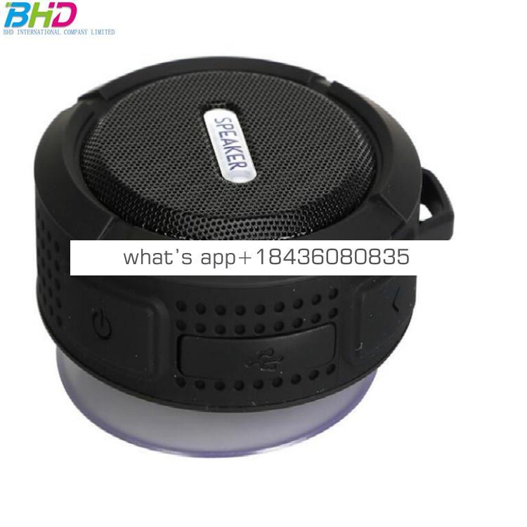 2017 custom logo waterproof wireless speaker portable speaker