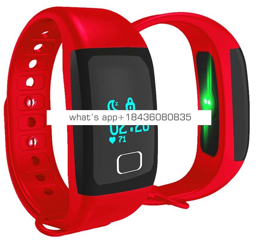 2017 newest IP67 smart sports bracelet T1 wrist watch pedometer