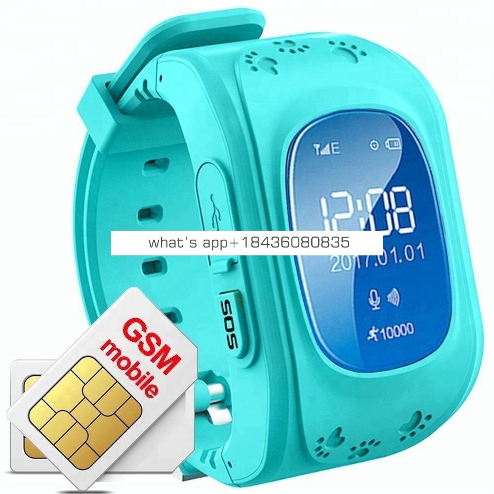 2018 Android IOS Bluetooth Anti Lost SOS Kids Tracker Children's Smartwatch Q50 Q60 Q100 Q90 GPS Smart Watch Phone