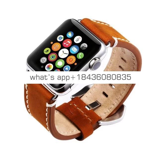 2018 new cowboy genuine leather band for Apple Watch Series 4