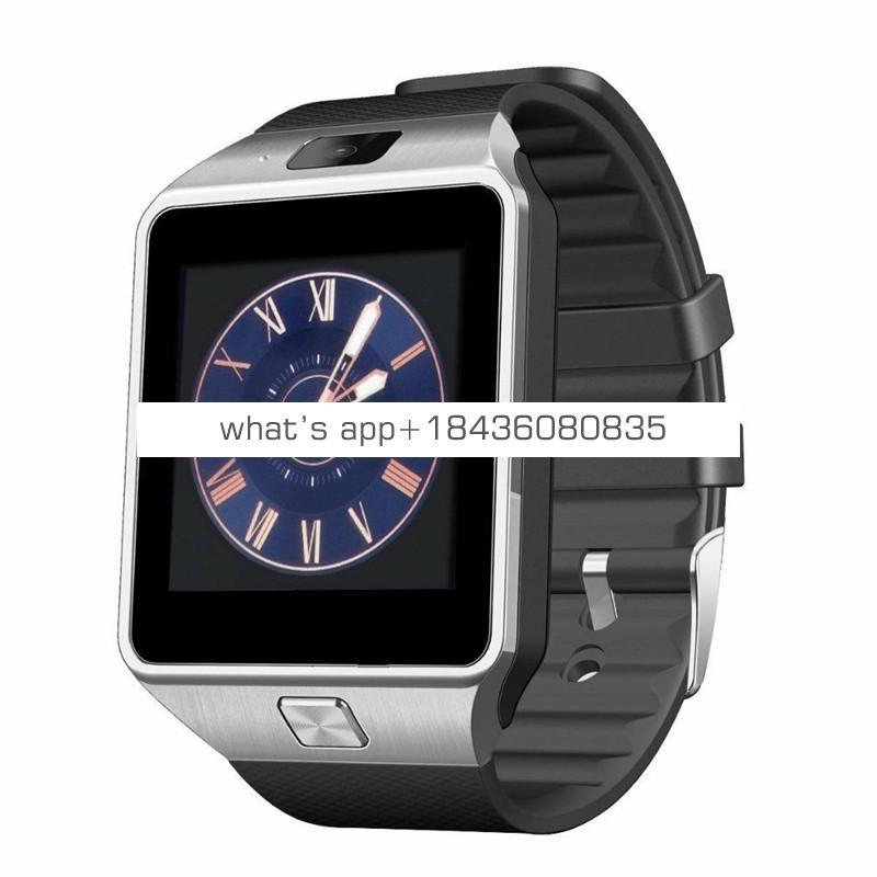 2018 new smart watch DZ09 smart watch android support Multi languages and SIM Card wristwatch