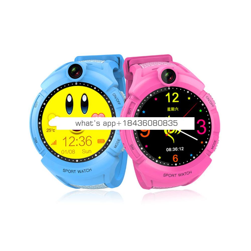 2019 GPS smart watch for children with IP67 waterproof Touch screen and SOS button refused to stranger calls