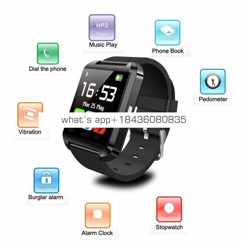 2019 Promotion gift android smart watch for samsung s9 for iphone xr XS u8 smart watch