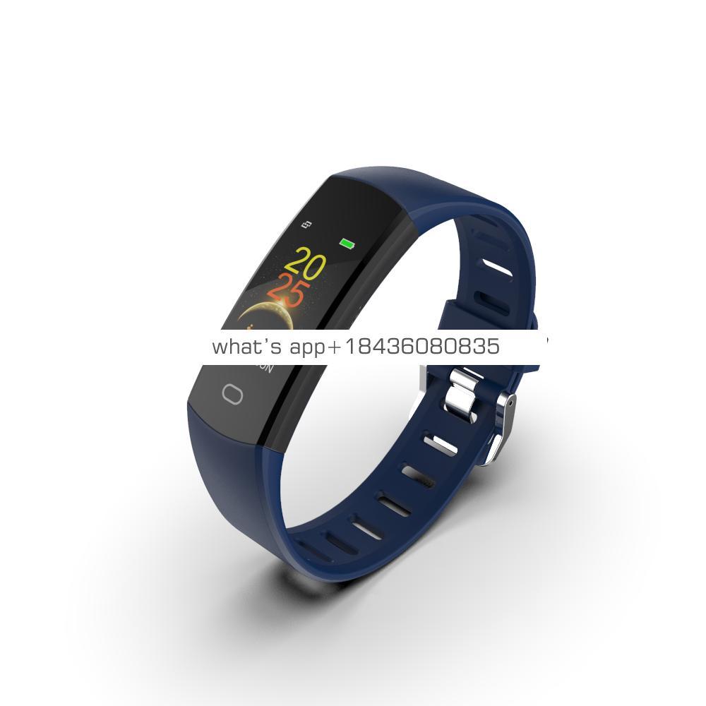 Android phone user manual customize sport bracelet wrist health OEM phone bluetooth oled smart watch slim