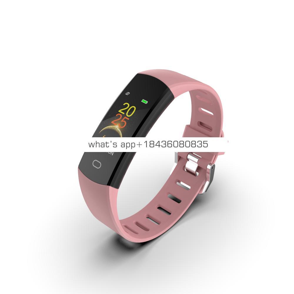 Android phone user manual customize sport bracelet wrist health OEM phone bluetooth oled smart watch slim