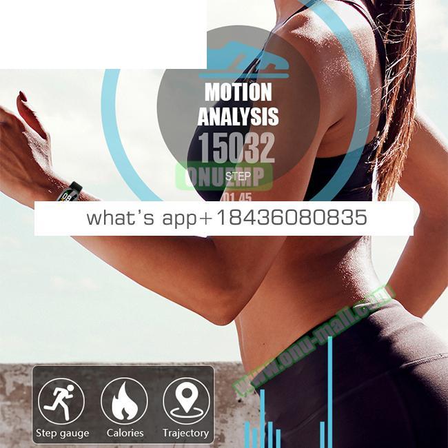 Blood Pressure Monitoring Fitness Tracker T1 Smart Sports Bracelet Smart Watch