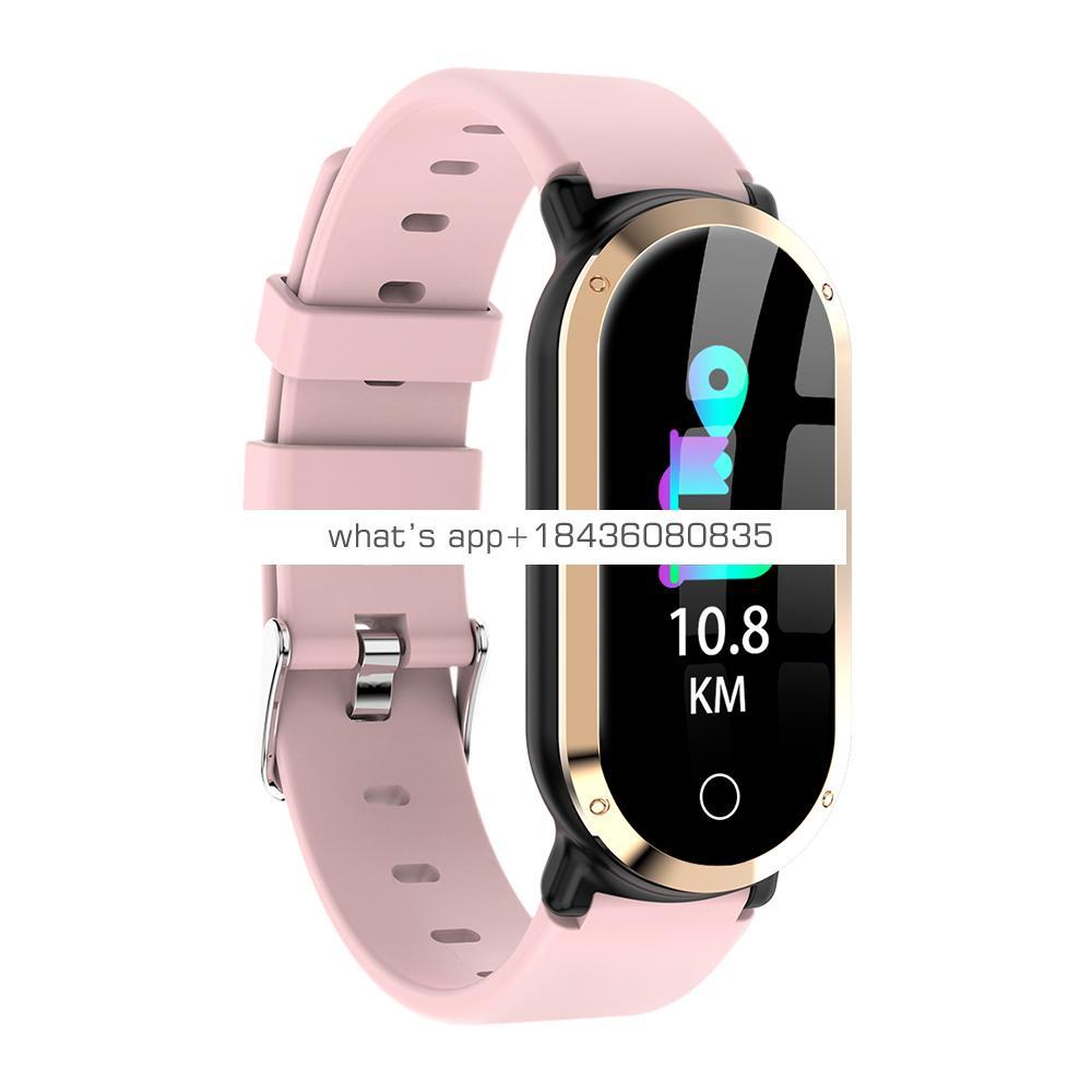 Blood Pressure Monitoring Fitness Tracker T1 Smart Sports Bracelet Smart Watch