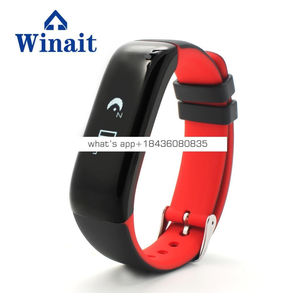 Blood pressure and heart rate monitor intelligent Wristband