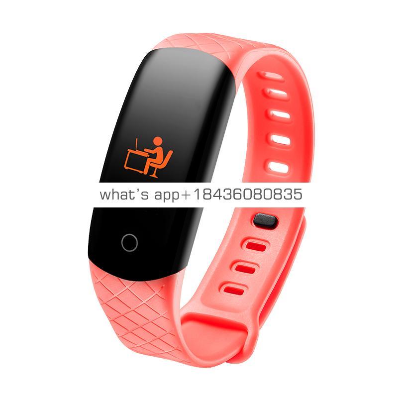 CB608 Smart Bracelet Color Screen Blood Pressure Fitness Tracker Heart Rate Monitor Sport Men Women Band