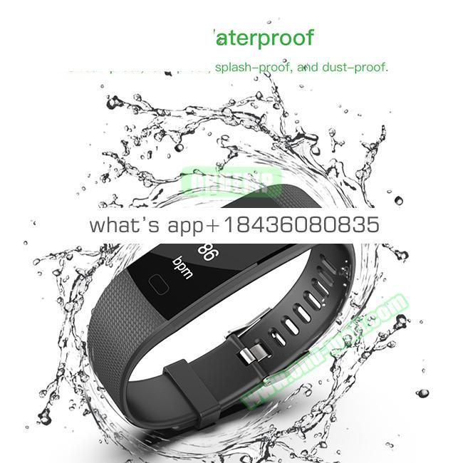 CE ROHS FCC Approved Y1 Fitness Tracker IP67 Waterproof Heart Rate Monitor Smart Watch Bracelet
