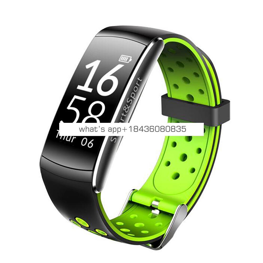 CE ROHS Heart Rate Waterproof Q8 Smart Watch Bracelet