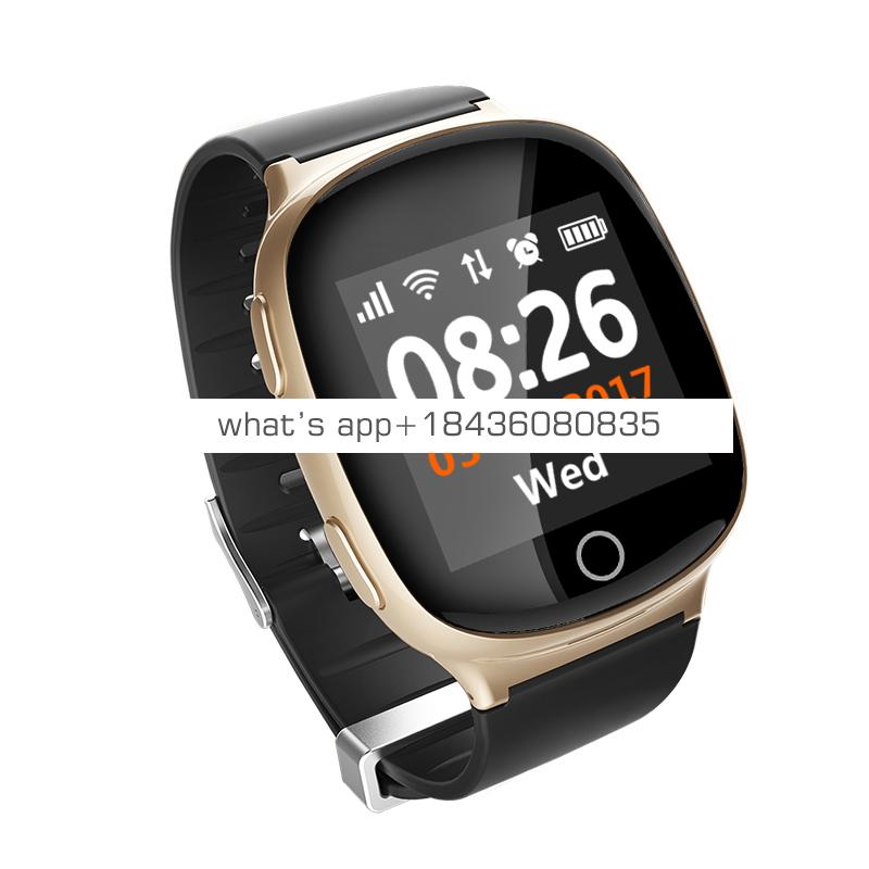 CE approved Professional WiFi GPS positioning smart watch tracker sos emergency kids elderly health watch