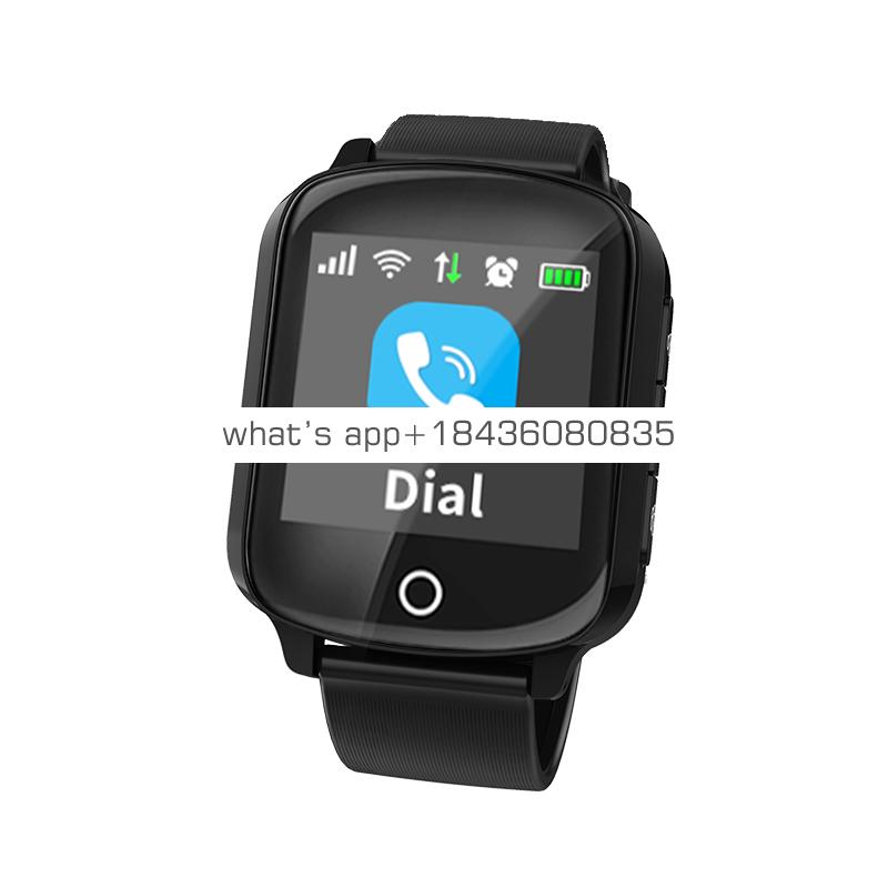 Ce rohs approved Professional WiFi GPS positioning smart watch tracker sos emergency kids elderly health watch