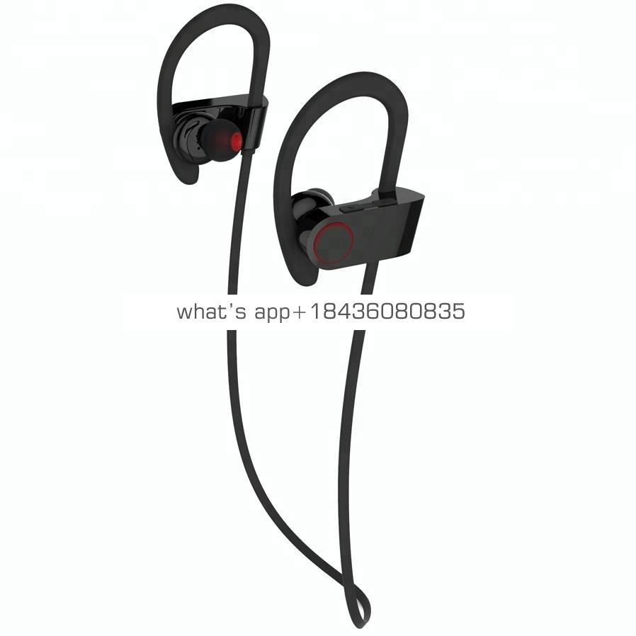 Christmas Gift Noise Cancelling Stereo Sound In-Ear Sport Blue tooth  Wireless Headphone Headset Earphone