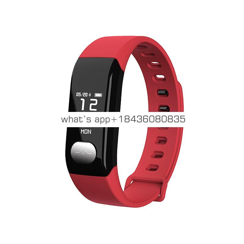 E29 ip67 waterproof heart rate smart bracelet, blood pressure BT watch