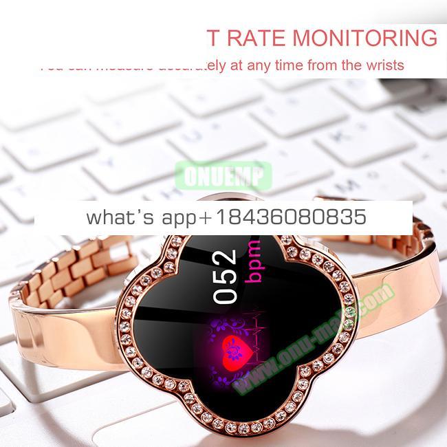 Fashion Jewelry Buckle S6 Waterproof Fitness Tracker Smart Watch Bracelet for Women