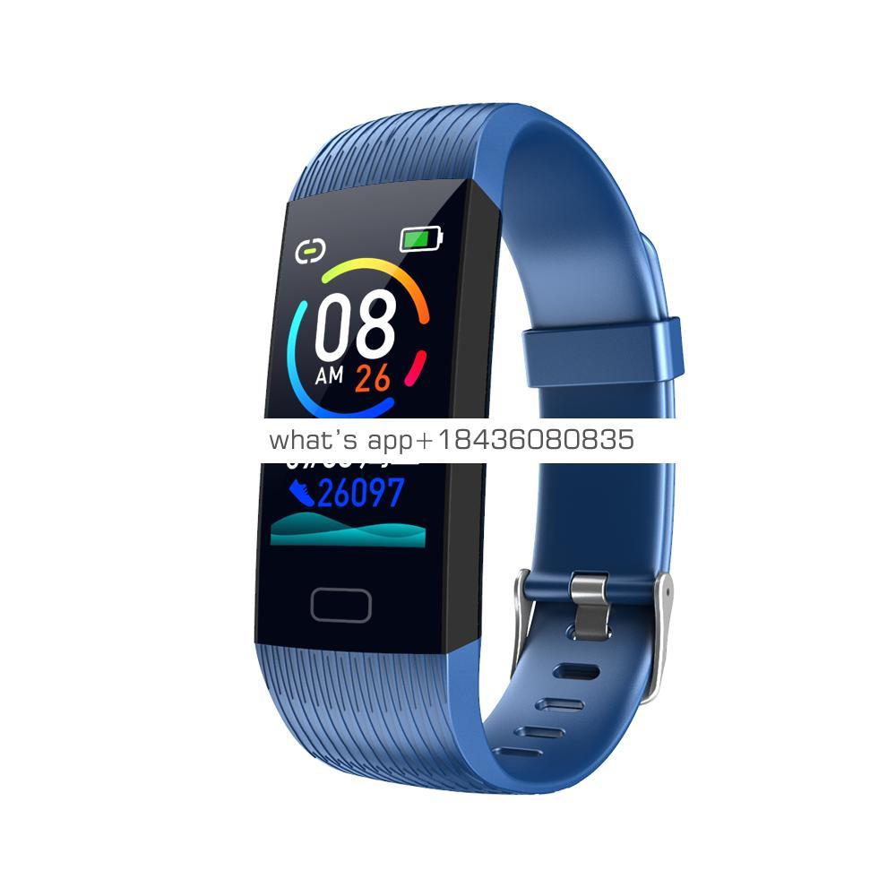 Fitness Tracker Waterproof Activity Tracker with Heart Rate Blood Pressure Monitor Color Screen Smart Bracelet with Sleep