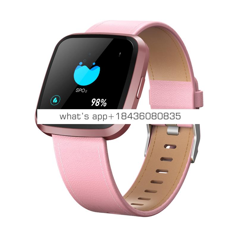 Full touch Smart watch 1.3 inch IPS fitness tracker smart heart rate bracelet band with CE ROHS FCC smart fitness band