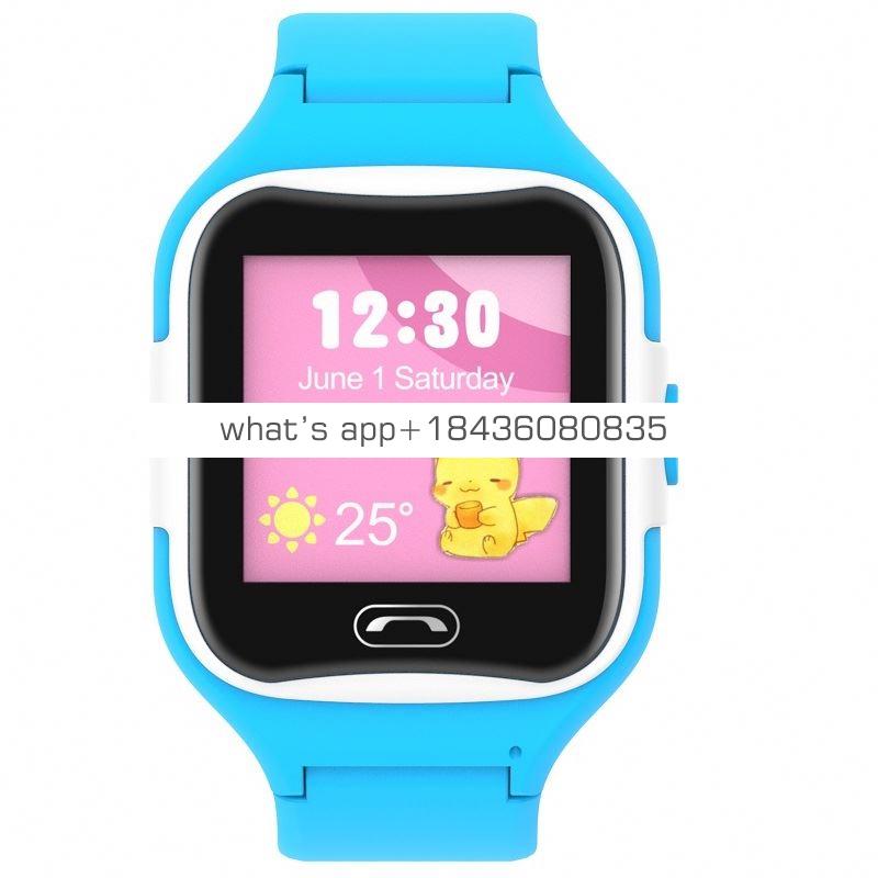 GPS   SOS Waterproof IP68 Touch screen  children's watch phone 2019 smartwatch