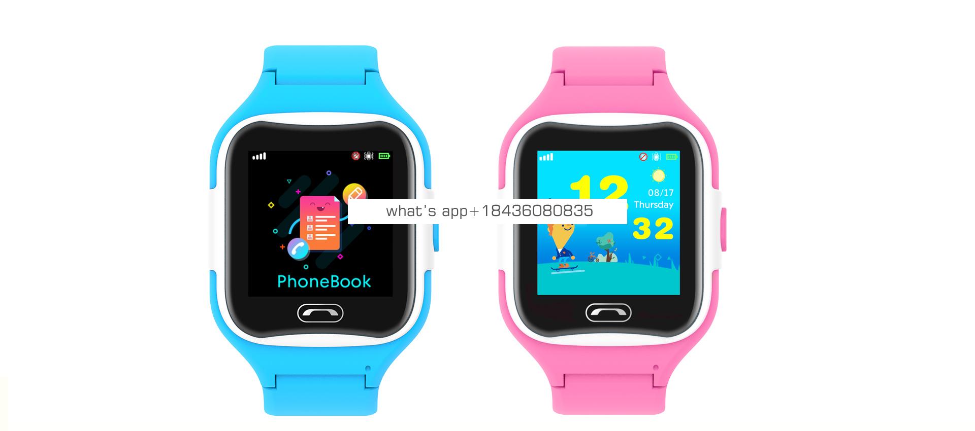 GPS smart watch for children with IP68 waterproof 1.3inch IPS color screen and SOS button refused to stranger calls