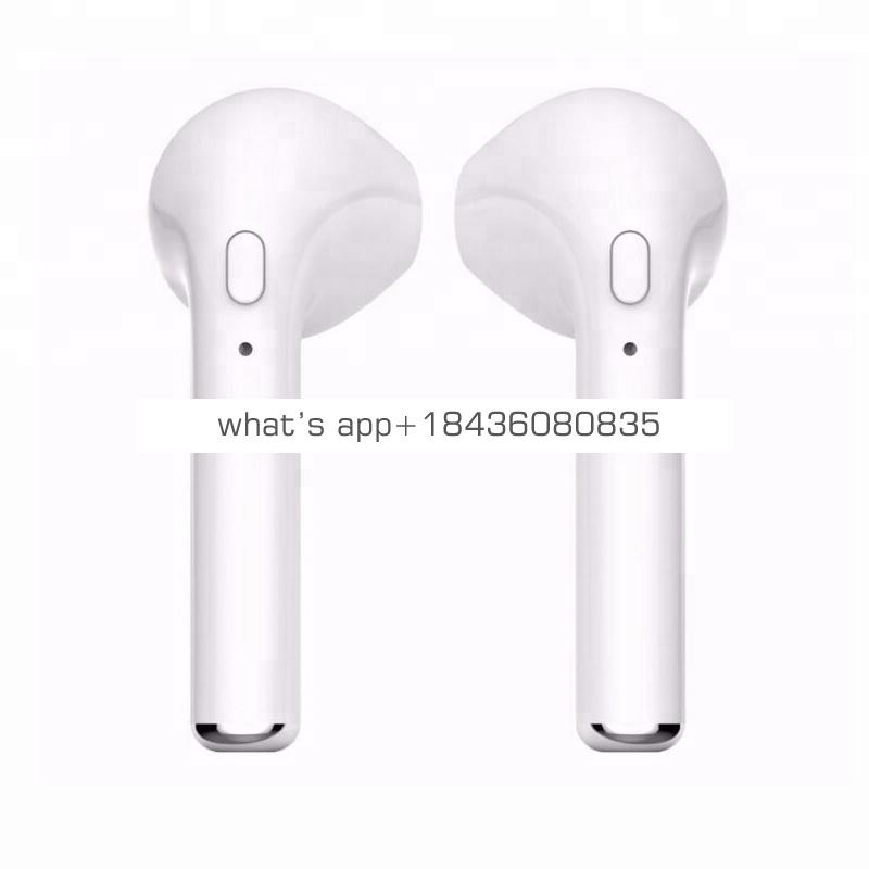 Gaming Sport In-Ear Stereo Mini Hbq I7S Tws Wireless Headphone Earbud Active Noise Cancellation Blue Tooth Headset For Phone