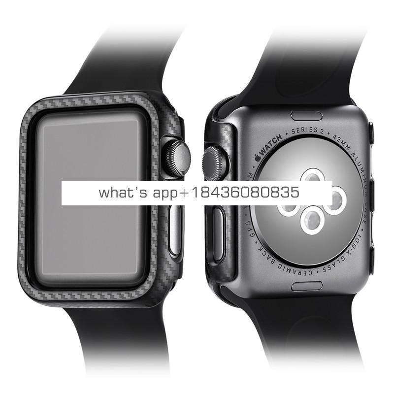 Good Carbon Fiber Hard PC Case for Apple Watch Series 1 2 3