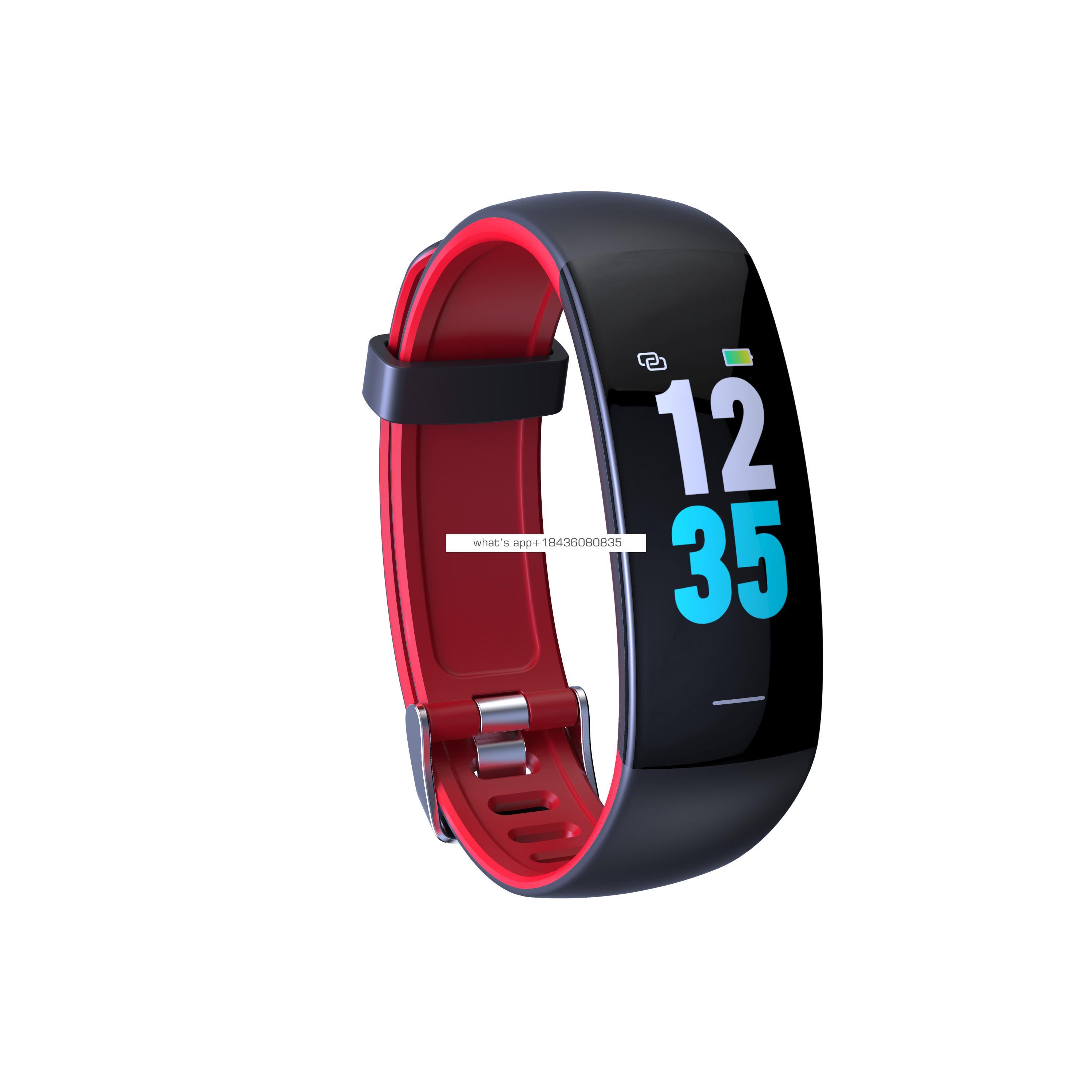 Guangzhou full android led digital sport smart bluetooth watch band bracelet smart watch heart rate camera