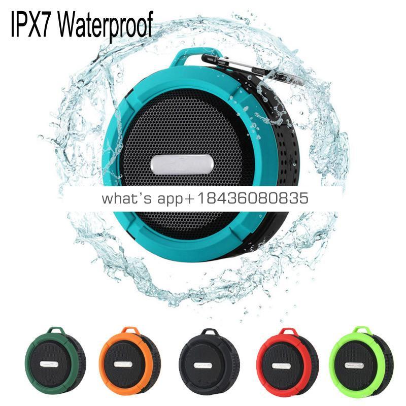 Hot sale Waterproof BT speaker Music Player/Gifts Gadget/outdoor wireless shower Speaker C6