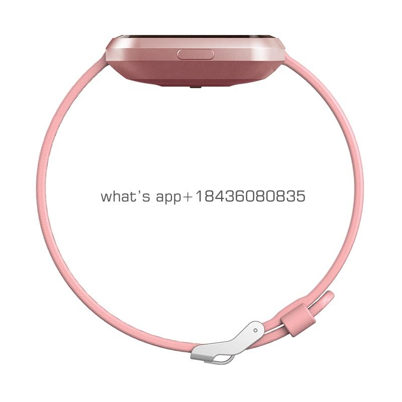 IP67  Waterproof V12 smart bracelet with Blood Pressure,Heart Rate,Blood oxygen Monitor smart band wristband bracelet pink