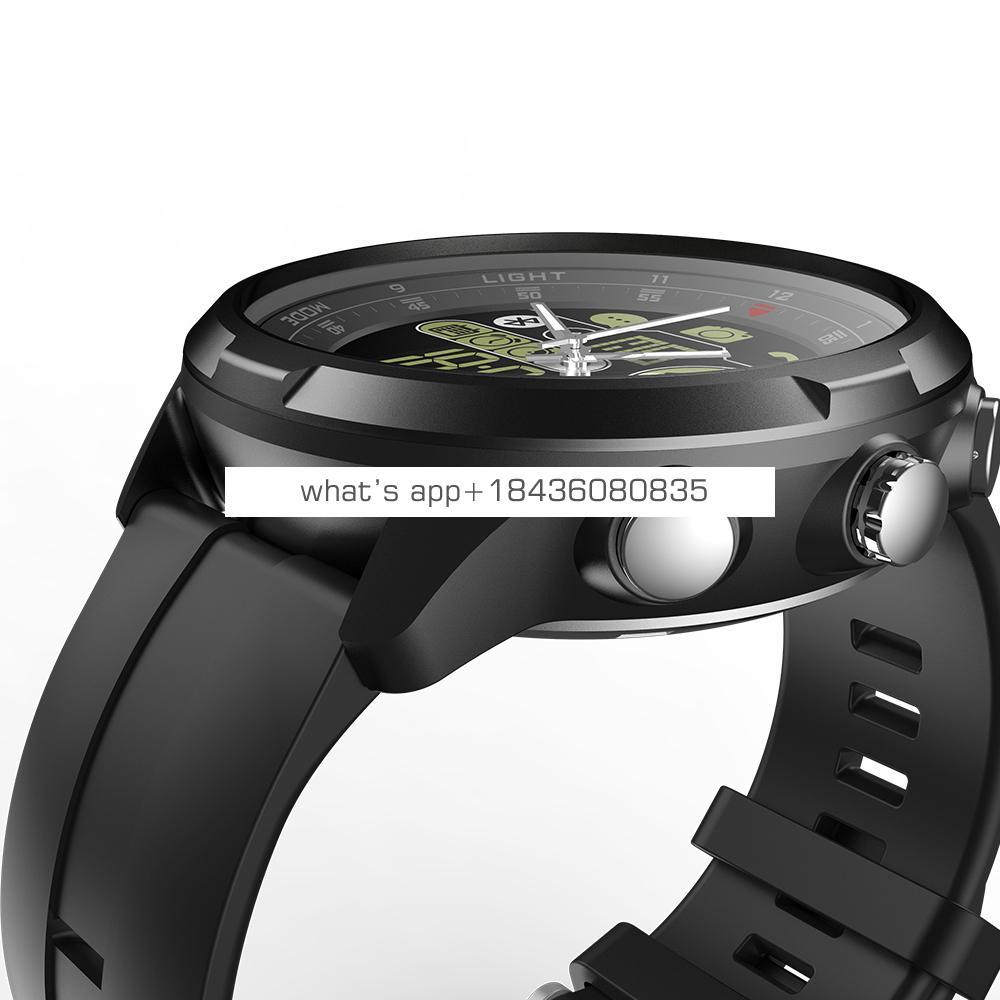 IP67/50M Water Resistant ZEBLAZE VIBE 4 HYBRID Rugged Smartwatch 1.24inch FSTN & Mechanical Hands Sapphire Glass Smart Watch Men