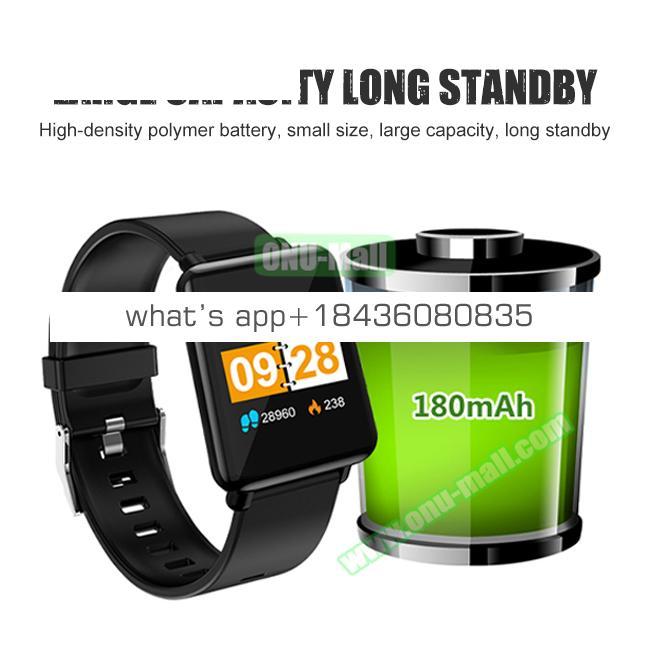 J10 180mAh Battery Waterproof Color Screen Smart Wristband Watch Bracelet