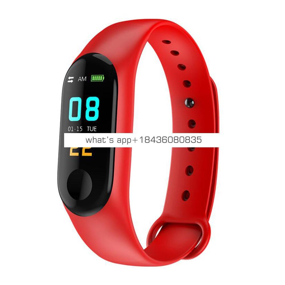 M3 Plus Activity Tracker Heart Rate Monitors HD HR Smart Bracelet Smart Watch