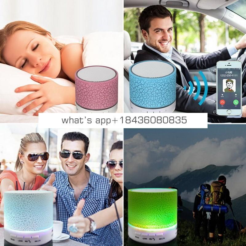 Mini colorful waterproof bluetooth speaker with LED Lights Portable speaker bluetooth