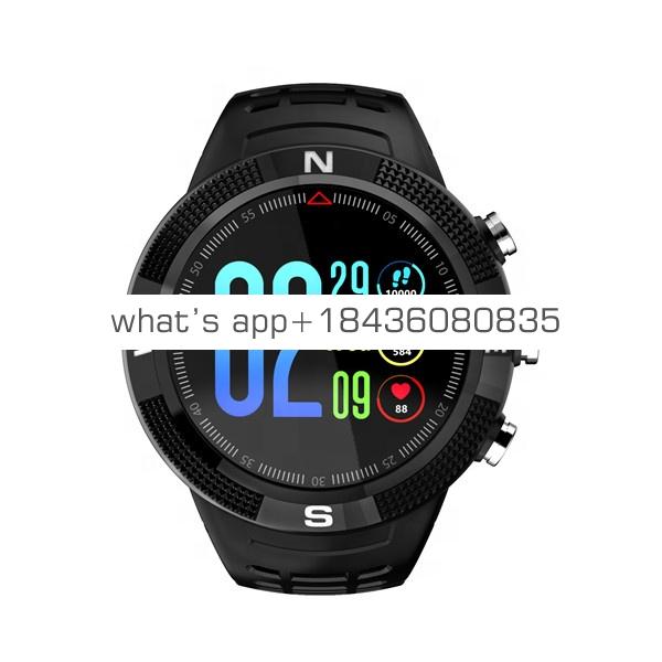 NO.1 F18 Smartwatch Sports Bluetooth 4.2 IP68 Waterproof Call Message Reminder Pedometer Sleep Monitoring GPS Smart Watch
