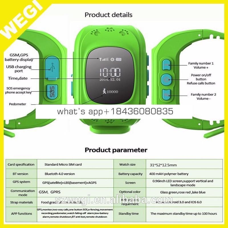 New Kid GPS Smart Watch Wristwatch SOS Call Location Finder Locator Device Tracker for Kid Safe Anti Lost Monitor Baby Gift