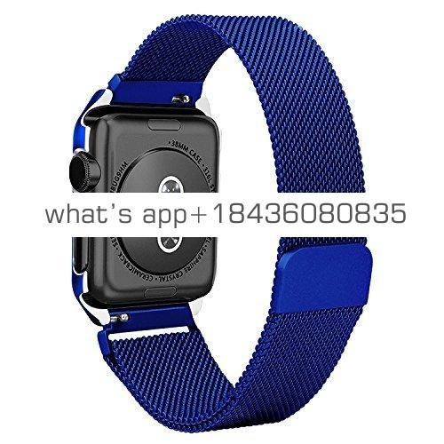 New Milanese Loop Magnetic Stainless Steel Band for Apple Watch Series 3 Sport