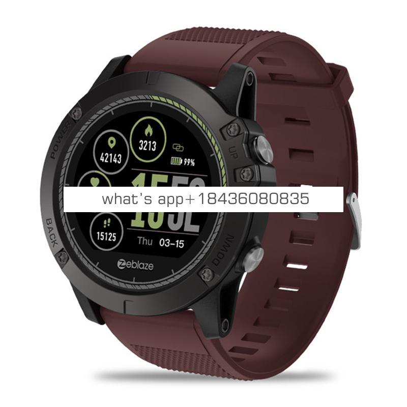 New Zeblaze VIBE 3 HR  Sports Smartwatch Heart Rate Monitor IP67 Waterproof Smart Watch For IOS & Android