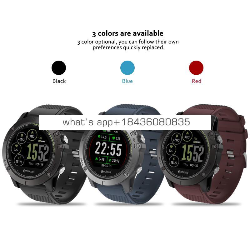 New Zeblaze VIBE 3 HR  Sports Smartwatch Heart Rate Monitor IP67 Waterproof Smart Watch For IOS & Android