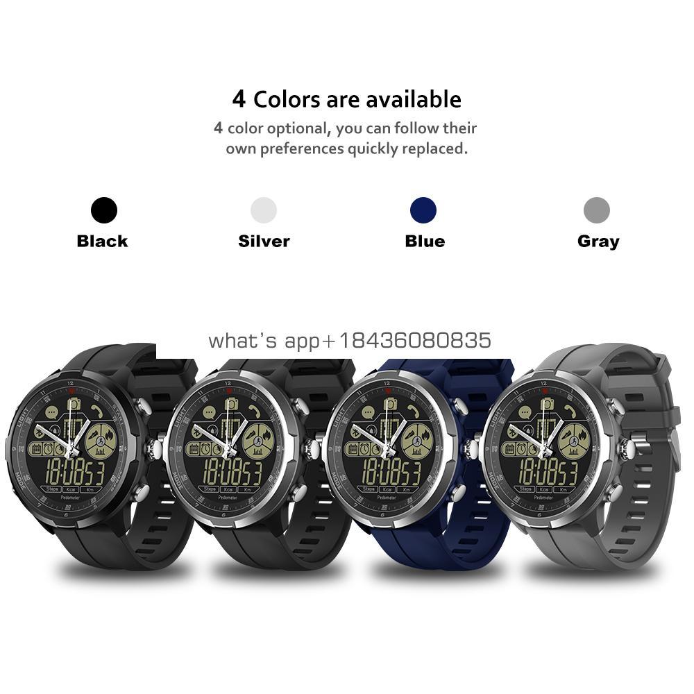 New Zeblaze VIBE 4 Hybrid Flagship Rugged Smartwatch 50M Waterproof 33-month Standby Time 24h All-Weather Monitoring Smart Watch