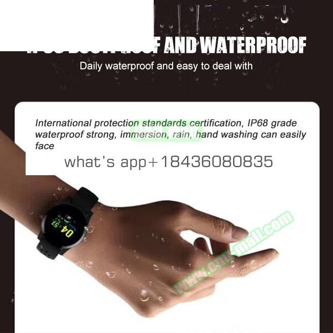 Newest Branded TQ935 IP68 Waterproof 3D Acceleration Sensor Smart Bracelet with HD Screen
