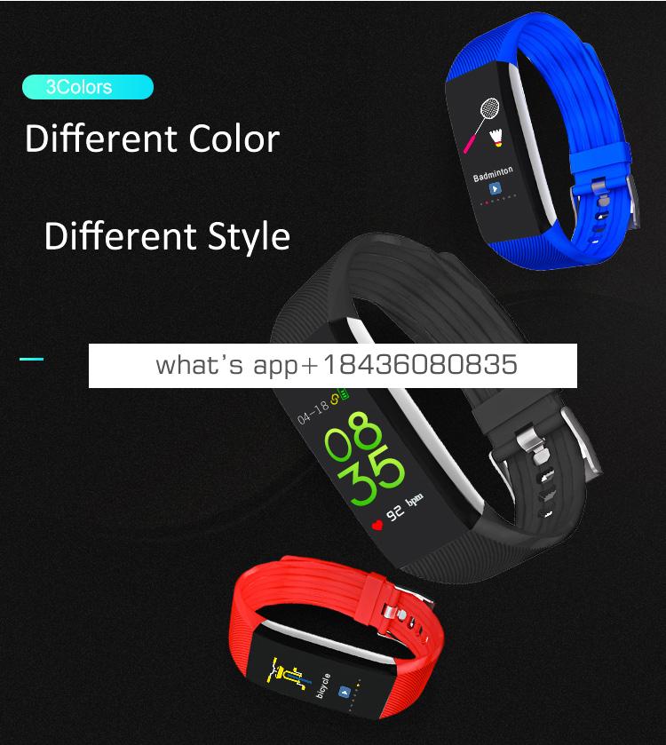 OEM Factory High Quality Activitity Fitness Tracker touch screen  Smart Bracelet Waterproof IP67 Smart Watch Connect smart phone