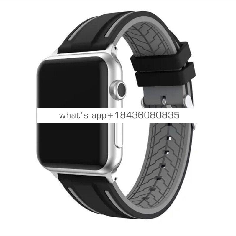 Popular silicone strap for Apple Watch Series 4 40mm 44mm