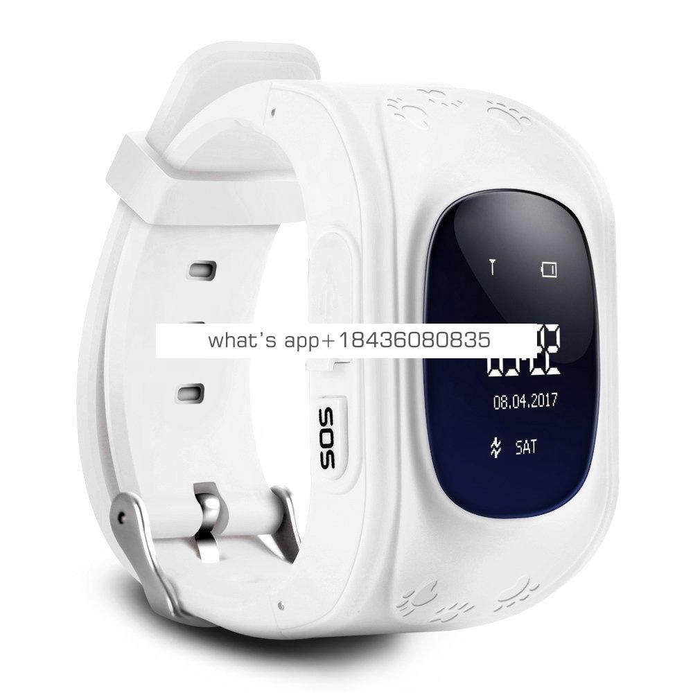 Q50 Kid Smart Watch, Touch Screen SOS Anti-Lost Alarm GPS Tracker, Wrist Phone Watch for Kids Children Boys Girls