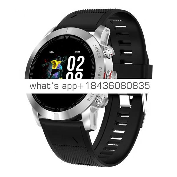 S10 Big Color Screen Barometer Heart rate Blood Pressure Multi-sports Mode Compass Altitude HRV Smart watch