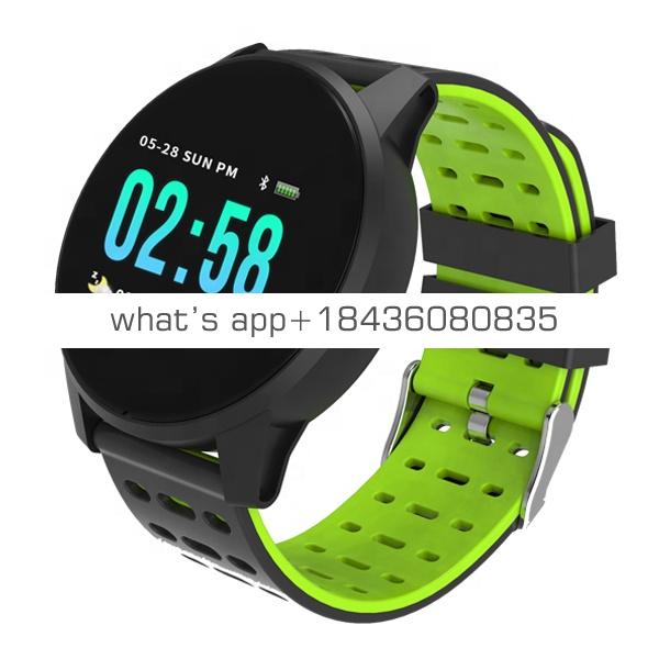 Smart Watch W1 Blood Pressure Measurement Watch Waterproof IP67 Heart Rate Monitor Fitness Smart bracelet for Women Men