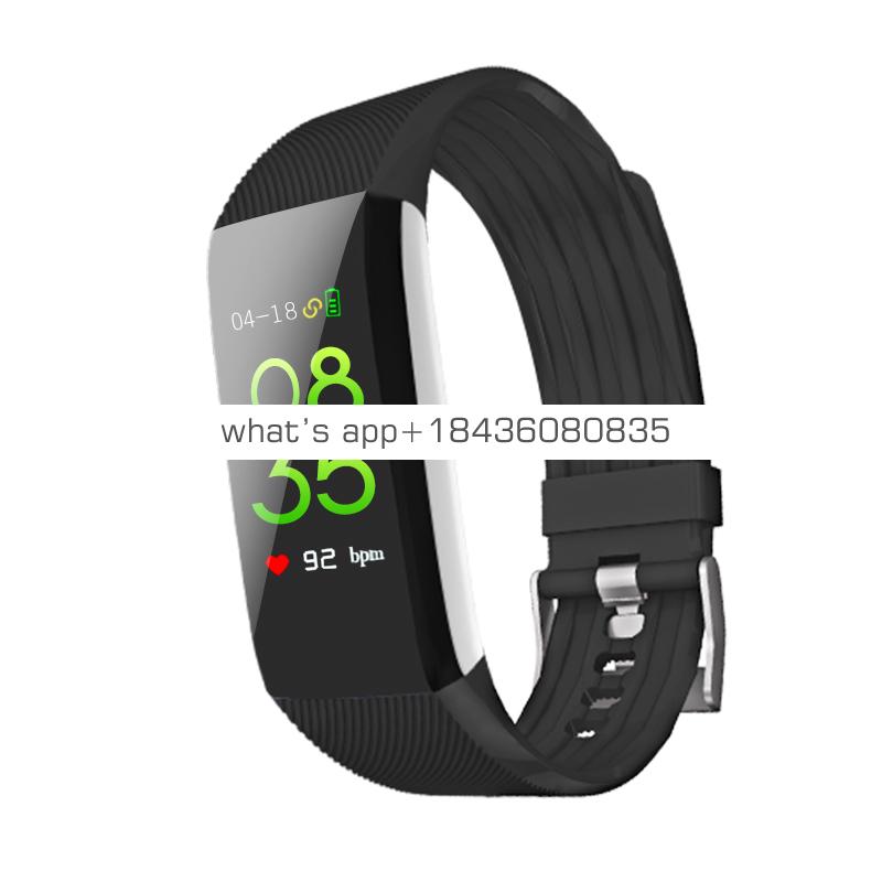 Sport smart wristband bar waterproof IP 67 blood pressure smartwatch for IOS Android  smart bracelet