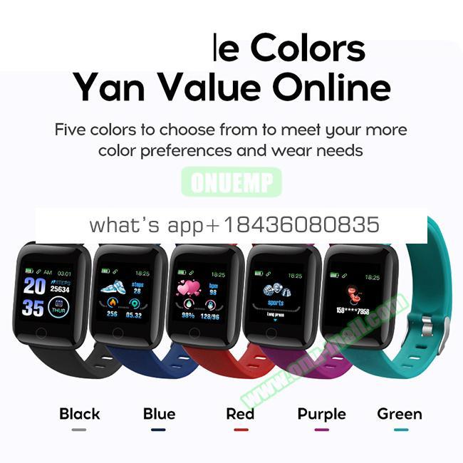 Waterproof IP67 1.3inch D13 Smart Sports Watch Bracelet for android iOS