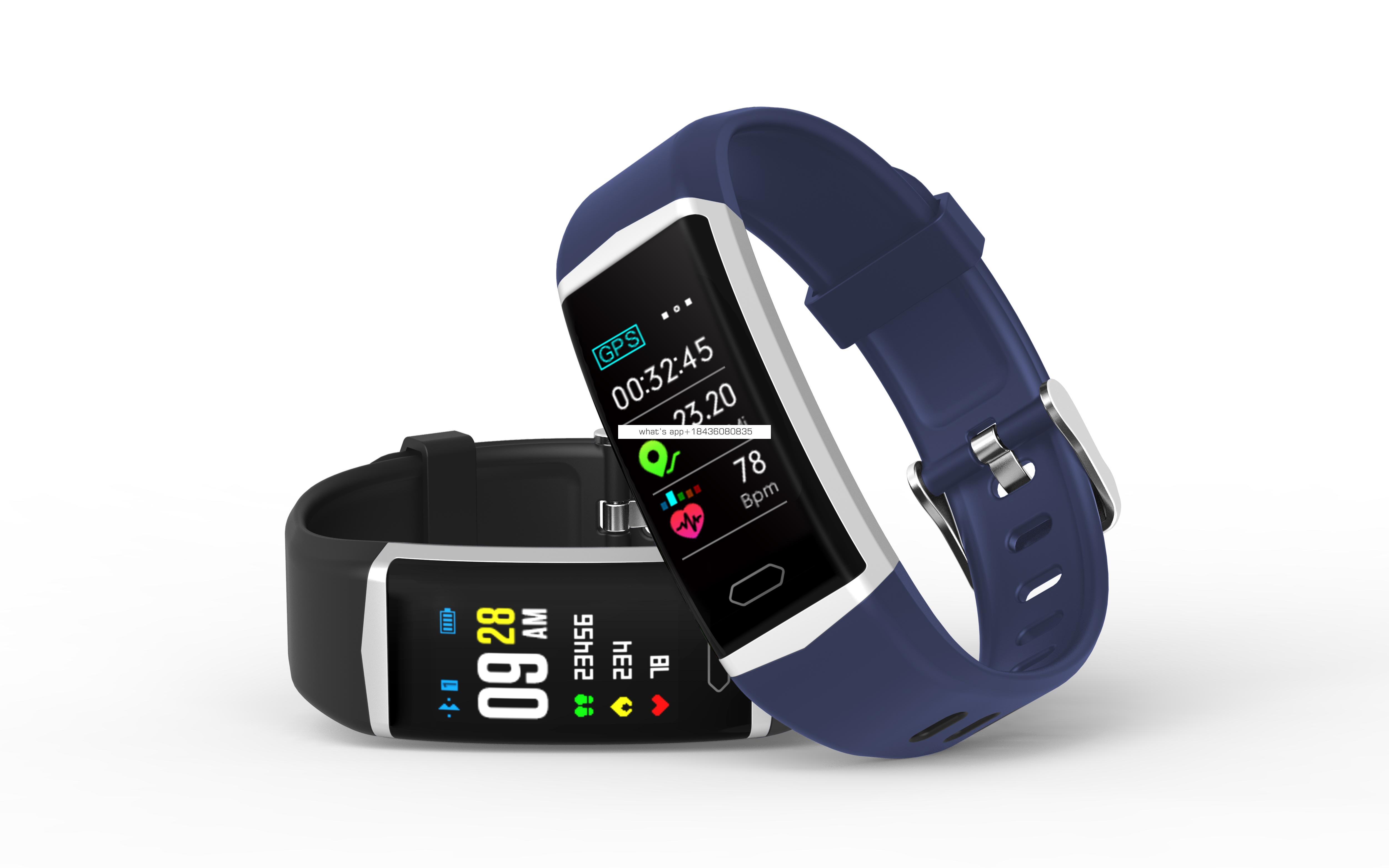 Waterproof android phone  smartwatch smart bracelet that can measure blood pressure and heart rate